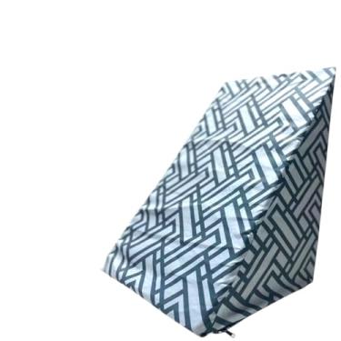 Imagem de Travesseiro Encosto Triangular capa com zíper Ortopédico Terapêutico Pós Cirúrgico 55X40X40
