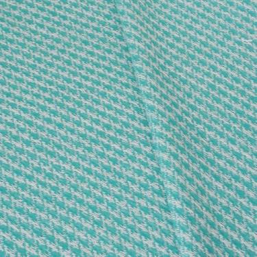 Imagem de The Yard, tecido italiano de pata de galo real 100 % lã, tecido clássico de lã xadrez para casacos da moda, calças, saias, bricolage e decoração de casa (hortelã, 10 m)