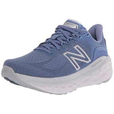 Imagem de New Balance Tênis de corrida feminino Fresh Foam More V3, céu noturno/libra, 38 GG, Céu noturno/Libra, 8 X-Wide