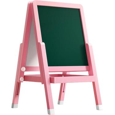 Imagem de Cavala para crianças cavalheirescos de cavilha para crianças para crianças, cavacos de madeira com quadro branco e chama, magnetic com dupla face, criança, criança de arte para crianças.