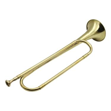 Imagem de menolana BB trompete marchando bugle marching band instrument blowing de bronze instrumento musical para performance de palco de crianças