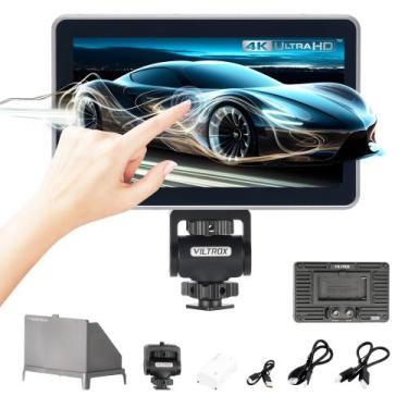 Imagem de Monitor de campo de câmera VILTROX DC-X3 de 6 polegadas 4K HDMI 1.4/3G