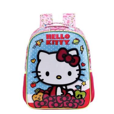 Imagem de Mochila Infantil De Costas Escolar Feminina Hello Kitty - Xeryus