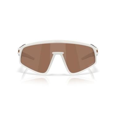 Imagem de Óculos de Sol Oakley Latch Panel 0OO9404 940421 Tam 35 / Branco - Lentes Prizm Tungsten