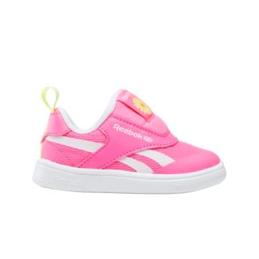 Imagem de Reebok Tênis feminino infantil Club C Revenge sem cadarço, Verde breakaway/areia/argila ensolarada, 6.5 Infant