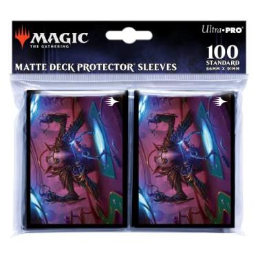 Imagem de Ultra PRO - March of The Machine 100 ct Deck Protector Sleeves ft. Gimbal, Gremlin Prodigy for Magic: The Gathering, Protect & Store colecionáveis cartões de jogo e evitar danos às cartas