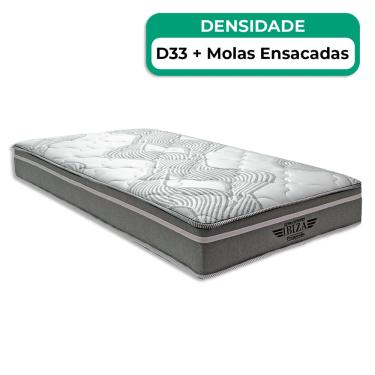Imagem de Colchão Ibiza Molas Ensacadas Solteirão V-Store 96x203x22