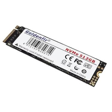 Imagem de SSD Goldenfir 512GB NVMe M.2 2280 – Ultra Rápido, Leitura até 2100MB/s, Silencioso, Alta Performance para PC e Notebook, Instalação Fácil