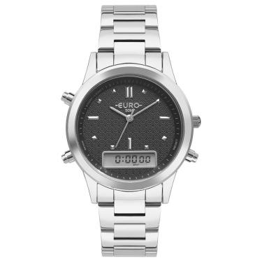 Imagem de Relógio Euro Feminino Fashion Fit Sporty Prata - Eubj3718ad-4k Eubj3718ad-4k