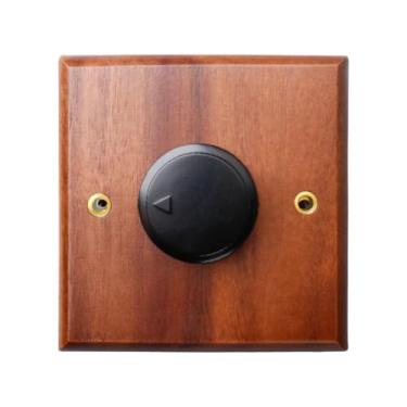 Imagem de KiBcsLic Painel de interruptores, interruptor dimmer de luz, modelo 86, interruptores elegantes, tampa de tomada, placa de iluminação de madeira para, Painel de Interruptores Dimmer