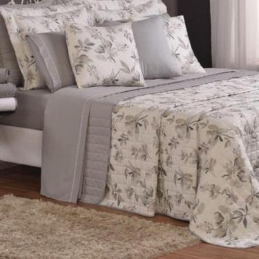 Imagem de Cobre Leito King Top Line Estampado 180 Fios 3 Peças - Capri - Casa Mo