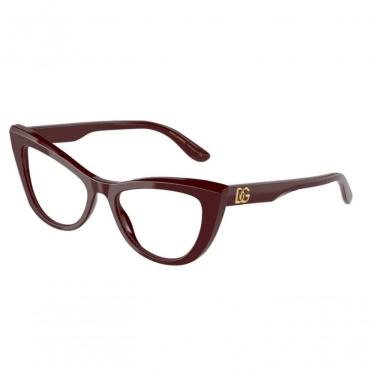 Imagem de Armação Óculos De Grau Feminina Dolce&gabbana Dg3354 3091 54