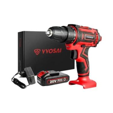 Imagem de Furadeira Sem Fio 12V 16V 20V VVOSAI Mini Chave De Fenda Elétrica Sem 