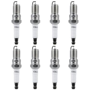 Imagem de SCITOO Velas de ignição Iridium Platinum para Cadillac XLR/STS, 2006-2009, 4.4L TR7IX 8 peças