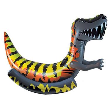 Imagem de Poolmaster T-Rex Inflatable Ride-On Dinosaur Jumbo Swimming Pool Float Rider