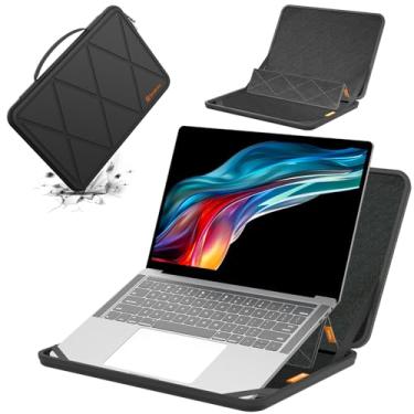 Imagem de Smatree MS118 Capa protetora rígida de EVA com suporte, compatível com notebook Envy de 17,3 polegadas, 17t/17, OMEN 17, HP 470 G9/G10, notebook HP 17/17t/17z, bolsa antichoque e à prova d'água