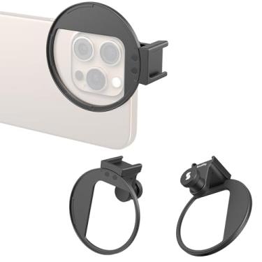 Imagem de SMALLRIG Adaptador Universal De Filtro Magnético 67 Mm Para Smartphones, Iphone 16/S24 Ultra/Vivo X100 E Filtros, Com Suporte Sapata Fria/Adaptador Rosqueado, Braçadeira Antirriscos - 5171
