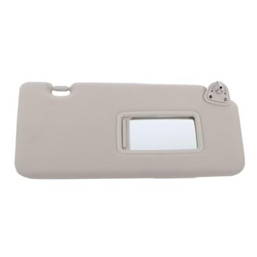 Imagem de labwork Viseira de sol cinza do lado do passageiro com substituição de espelho para Nissan Versa 2007-2012 Substituição para 96400-EM31A