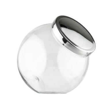 Imagem de Pote Baleiro Plástico 1,2LT Multiuso Organizador Tampa de Rosca - Pana