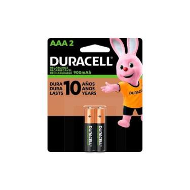 Imagem de Pilha Recarregavel Aaa 900mah (com 2 Pilhas) - DURACELL