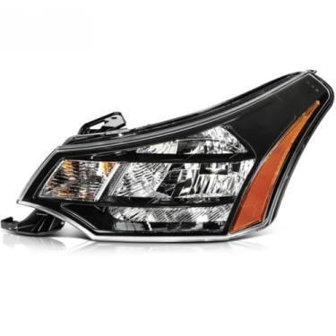 Imagem de Lâmpada de neblina esquerda direita LED luz diurna frontal LED conjunto de farol lâmpada de canto ampla compatível com Focus 2008-2011 (direita)