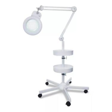 Imagem de Lupa 8X Luminária LED Tripé e 02 Bandejas Solver HL-500