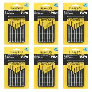 Imagem de 6 Jogos De Chaves De Precisão 6 Peças Reparo Em Eletrônico Celular Óculos Controle Relógio Notebook