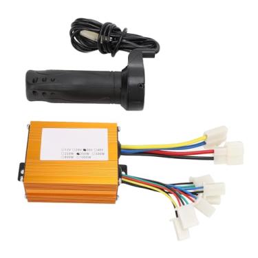 Imagem de 36V 350W Bicicleta elétrica Motor Brush Speed Controller Bretagem Kit de alumínio Habitação de liga de alumínio Controle sensível Alta temperatura Resistente a triciclo elétrico