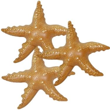Imagem de Jet Creations Estrela do mar inflável de animais aquáticos, pacote com 3, 50,8 cm de altura, brinquedos de piscina, adereço de foto, peça central de festa temática, VBS, decoração, cabide (1) por