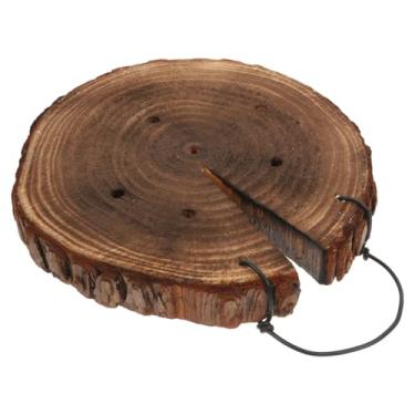 Imagem de Toddmomy Suporte elegante para pendurar na parede de madeira, decoração de casa, decoração rústica, tábua de samambaia Staghorn