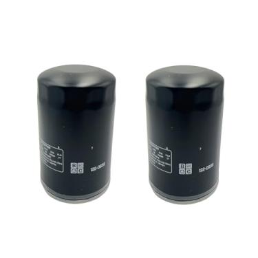 Imagem de 2 peças de filtro de óleo compatíveis com RV QG série 5500/7000 HGJAA HGJAB HGJAC substitui 122-0836 01220836 B7238 84398 PH2875 LF16165 PH10027 LF644 57398 8