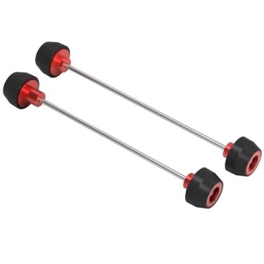 Imagem de NICECNC Conjunto de protetor de garfo deslizante de eixo dianteiro traseiro compatível com Honda XR650L 1993-2024, bicicleta suja de alumínio