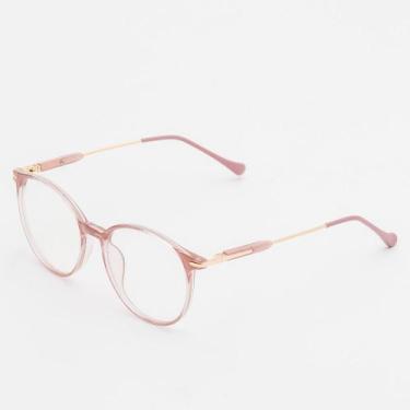 Imagem de Armação Óculos de Grau Feminina Acetato Redonda/ Flórida- Óculos Sunri