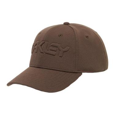 Imagem de Boné Oakley 6 Panel Stretch Hat Embossed SM26 Cocoa Brown, S/M, Brown