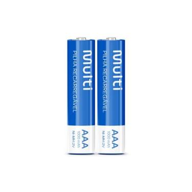 Imagem de Pilhas Recarregáveis AAA 1000Mah com 2 Unidades - CB051 CB051
