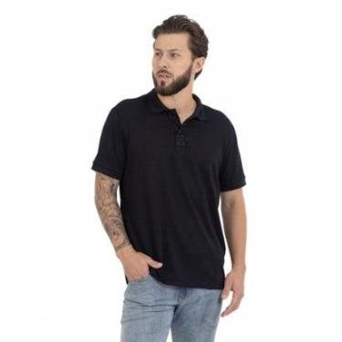 Imagem de Camisa Polo Masculina Malha Tricot Algodão Conforto-Masculino