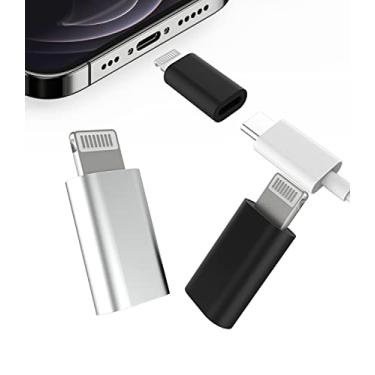 Imagem de Adaptador Lightning macho para USB C fêmea (pacote com 3) cabo carregador tipo C conector de carregamento para Apple para iPhone 14 13 12 11 Pro Max Mini Xs Se 7 X XR 8 Plus para iPad Air Converter