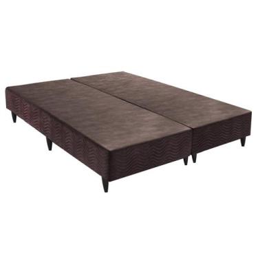 Imagem de Base Sommier Camurça Super King 193x203x23cm Ortobom