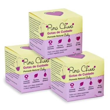 Imagem de Kit Pomadas Multifuncionais Gotas de Cuidado Baby, Regeneradora e Prot