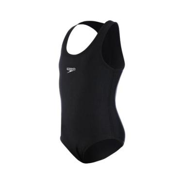 Imagem de Maiô Natação Infantil Vital Speedo, 6, Preto
