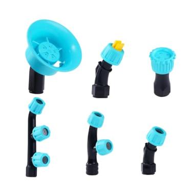 Imagem de Aimela Kit De Bico Pulverização Para Pulverizador Elétrico Bicos Agrícolas 14 Mm Pontas Ajustáveis Aço Inoxidável Filtros Anti-Entupimento Equipamento Pomares E Vinhedos