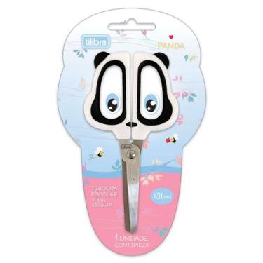 Imagem de Tesoura Escolar Tilibra Panda
