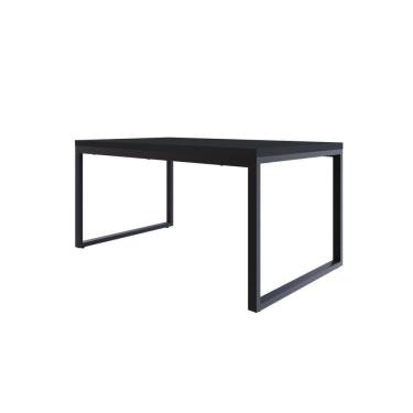 Imagem de Mesa De Jantar Yon 160 X 90 X 76 Cm Preto Tx/ Preto Tx/