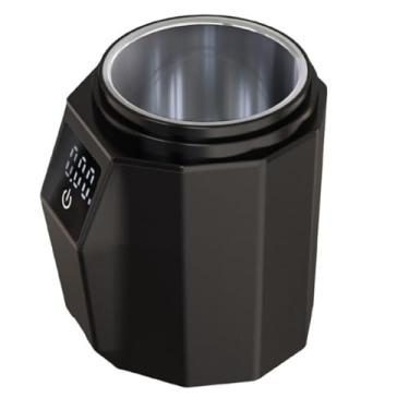 Imagem de IEUDNS Copo dosador digital para café expresso, multifuncional, pesagem rápida e precisa para porta-filtro de aço inoxidável de 58 mm