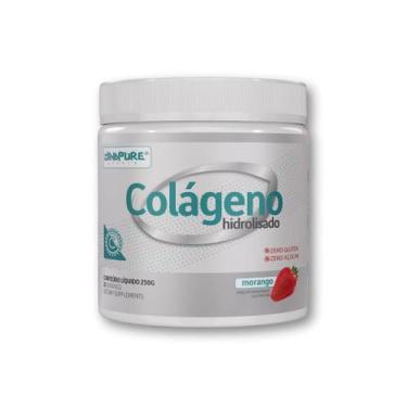 Imagem de Colágeno Hidrolisado Em Pó 250G Dynamo Labz - Morango