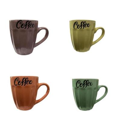 Imagem de Caneca Xícara Cerâmica Coffee Café Chá 215 ml - MABEL BISC