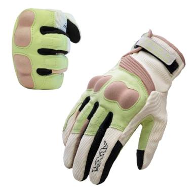 Imagem de VXW Luvas de motocicleta femininas – com controle deslizante de palma e design de tela sensível ao toque de dedo inteiro, equipamentos esportivos de alta velocidade para MTB/ATV/BMX/Motocross/corrida