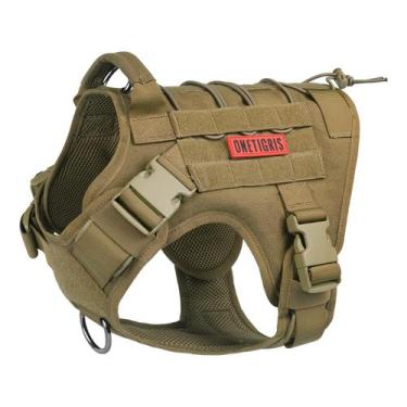 Imagem de Colete de treinamento de cães OneTigris Tactical para cães Coyote Brow