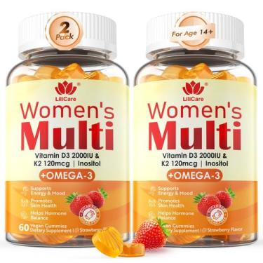 Imagem de Suplemento Multivitamínico Feminino LILICARE Gummy 120 Cts