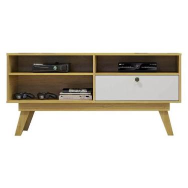 Imagem de Rack Houston para TV até 50 Polegadas 1 Porta Valdemóveis Cinamomo Off